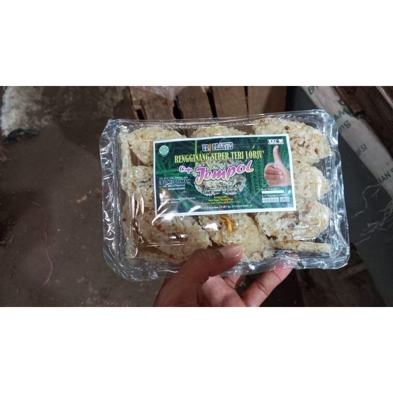 

RENGGINANG LORJUK SUPER CAP JEMPOL 250 GR - CEMILAN MADURA - OLEH OLEH MADURA