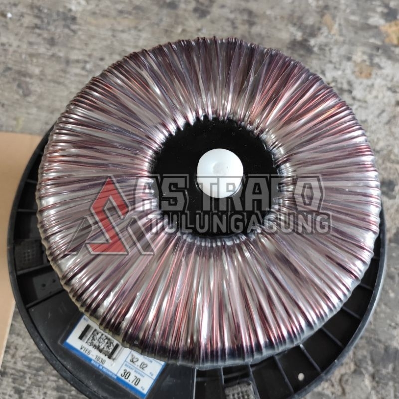 TRAFO TOROID DONAT 30A CT 65v-55v SPEK BALAP murni