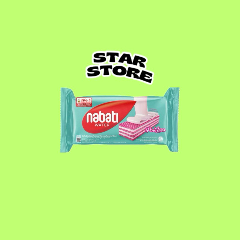 

nabati wafer pink lava