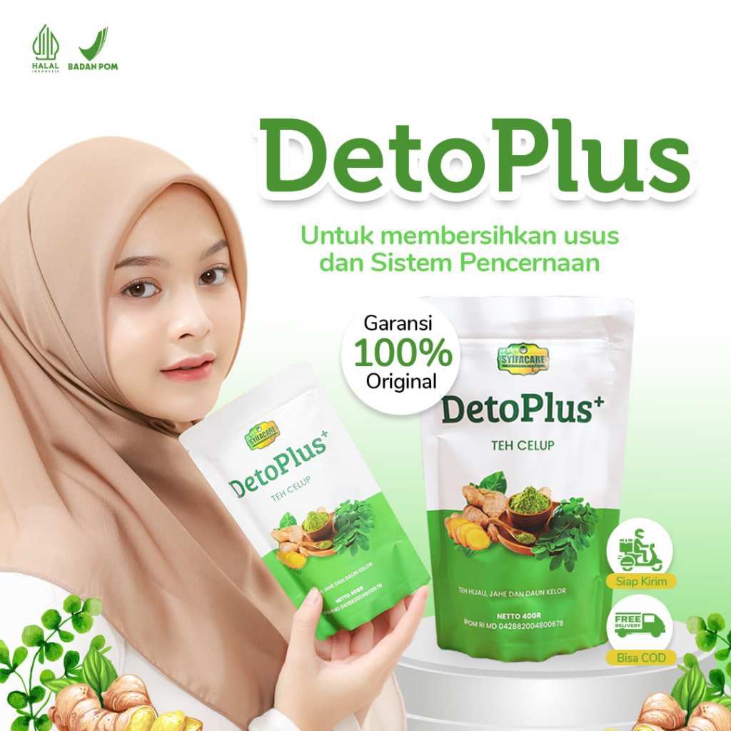 

Detoplus Syifacare | Teh Diet Detox | Teh Pelangsing Herbal | Minuman Untuk Pencernaan | Imunitas
