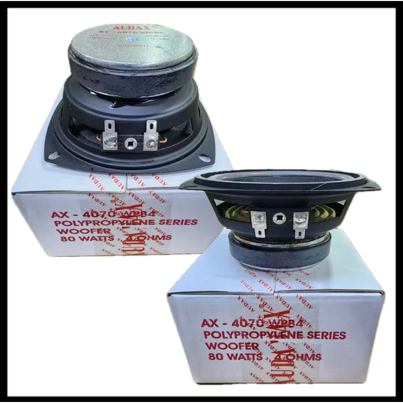 Speaker Audax AX 4070 / AX4070 WPB4 wofer 4 inch original