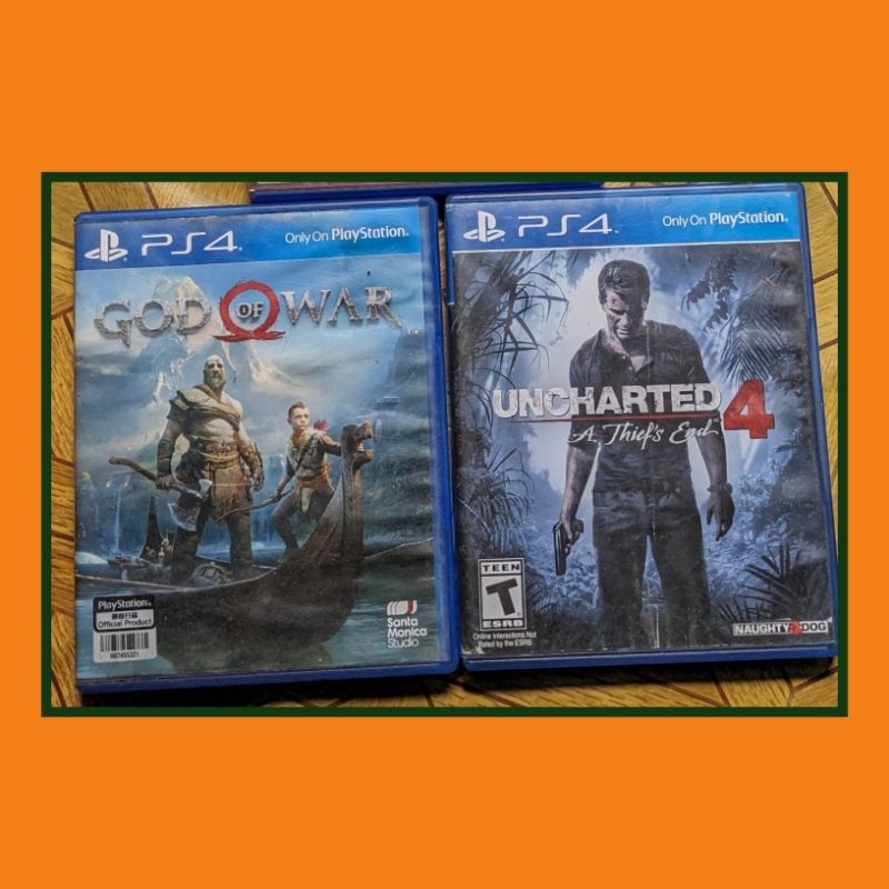 BD GOD OF WAR & UNCHARTED 4