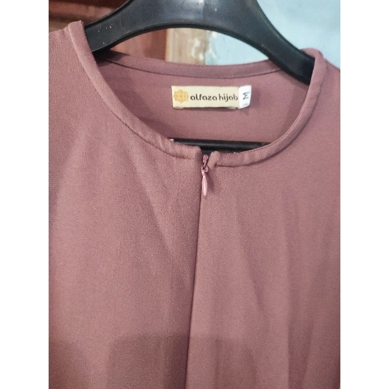 Preloved gamis set Alfaza Hijab