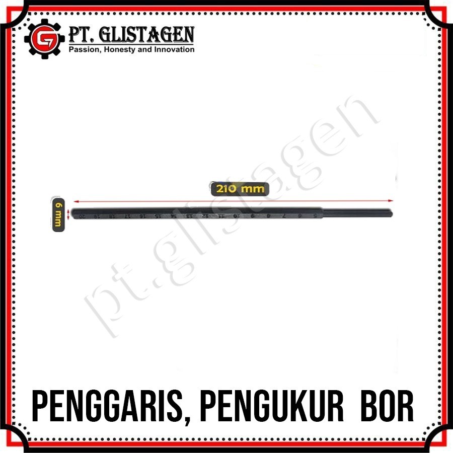 

Penggaris Untuk Mengukur Kedalaman Bor