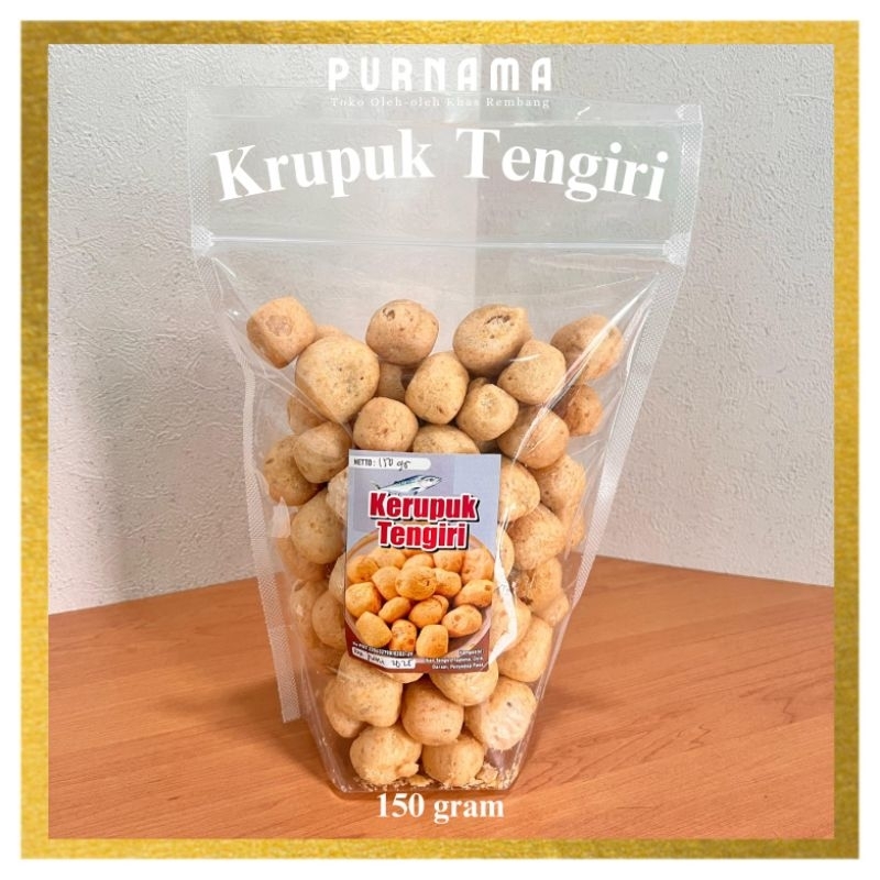 

KRUPUK TENGIRI/ANEKA CAMILAN/OLEH-OLEH KHAS REMBANG