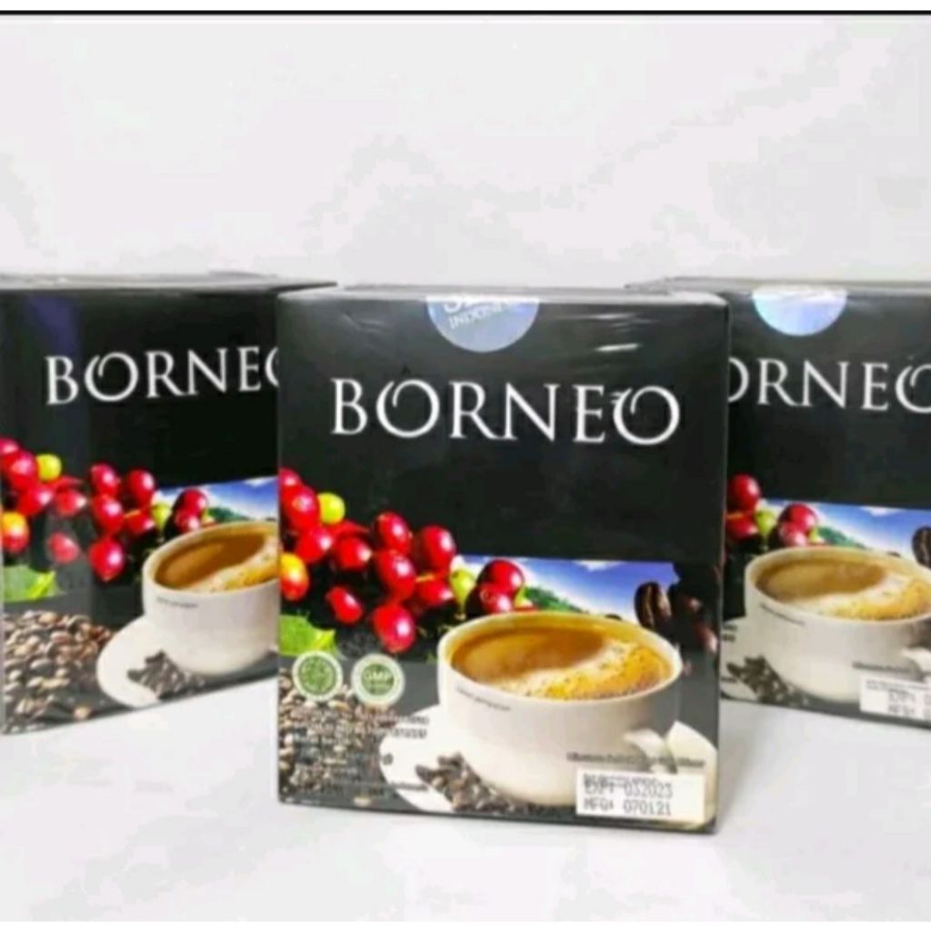 

PROMO Kopi Borneo Original Minuman Serbuk Kopi Gula & Krimer Isi 5 Sachet