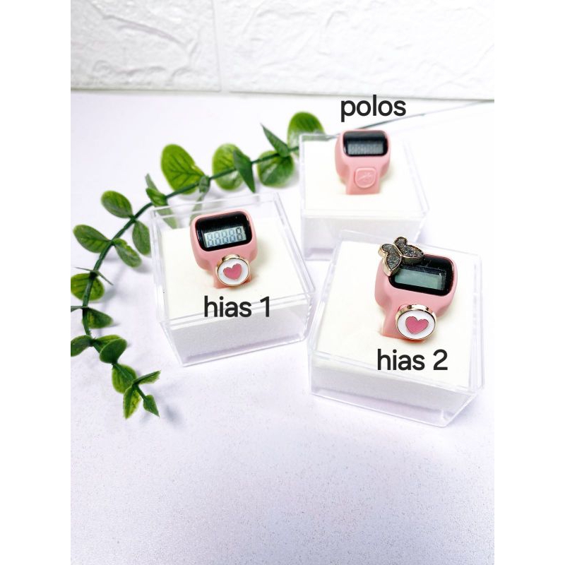Tasbih Digital Cincin Hias Cantik