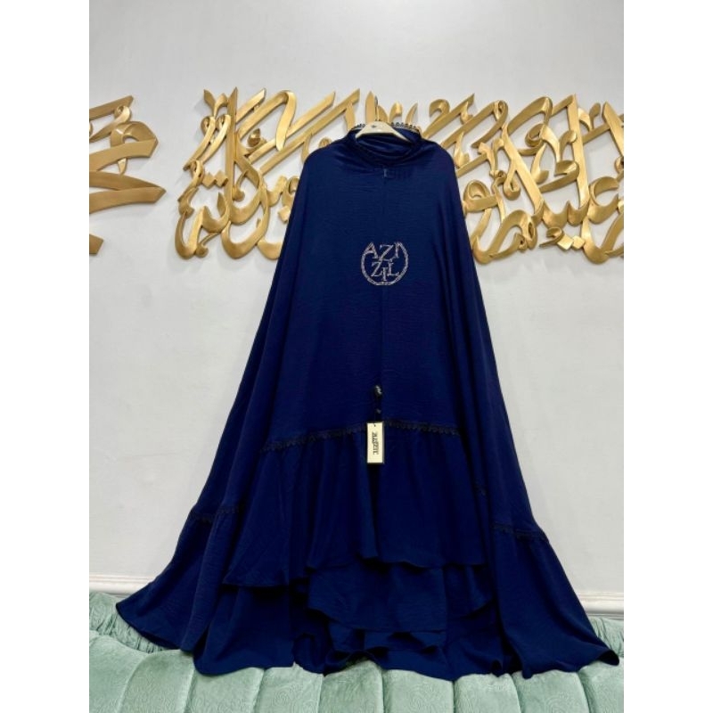 MUKENA CRINCLE SWAROVSKI AZIZIL PREMIUM