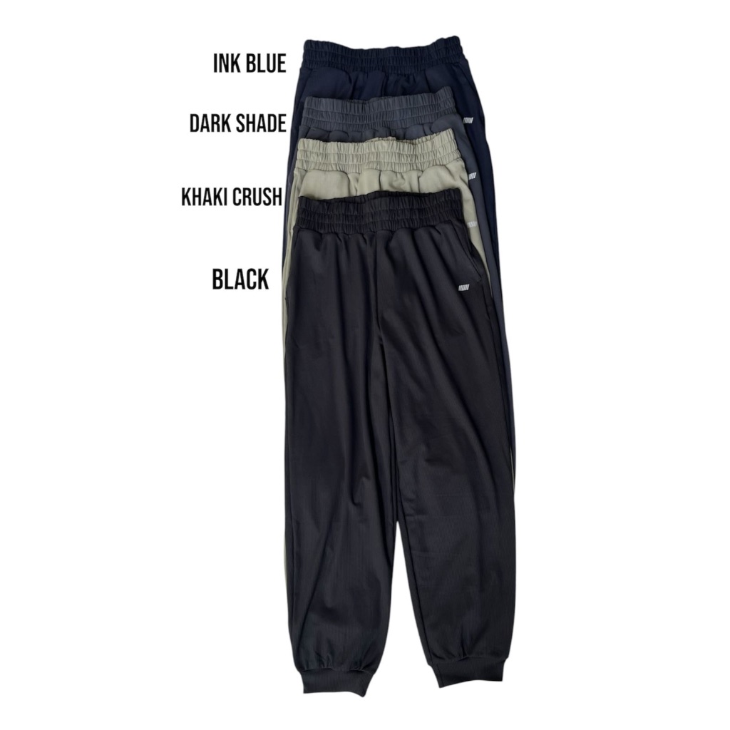 [Minne] STL Basic Highwaist Jogger detail Bahan Salur