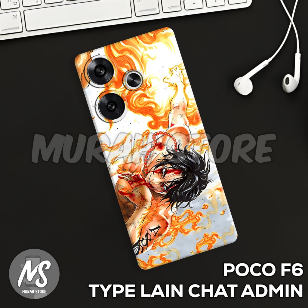 Softcase POCO F6 [MS3 Motif Gambar ANIME] Case POCO F6/TYPE HP LAINNYA/Casing/Silicon
