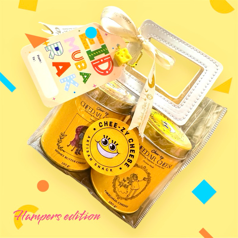 

Hampers Edition 2 paket varian honeybutter dan original cheese 150g