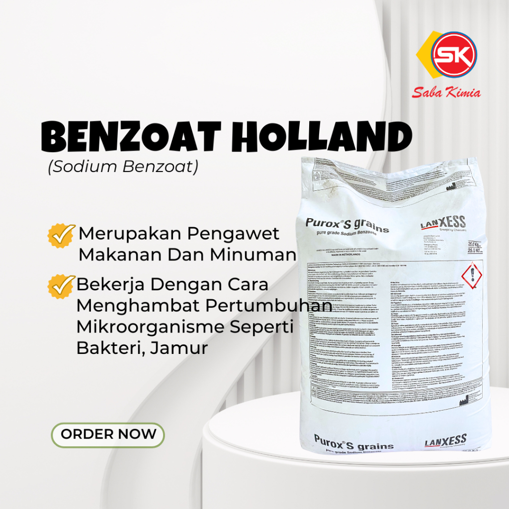 

Benzoat Holland Kemasan 25kg