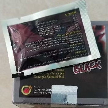 

Mainan anak Madu hitam bubuk