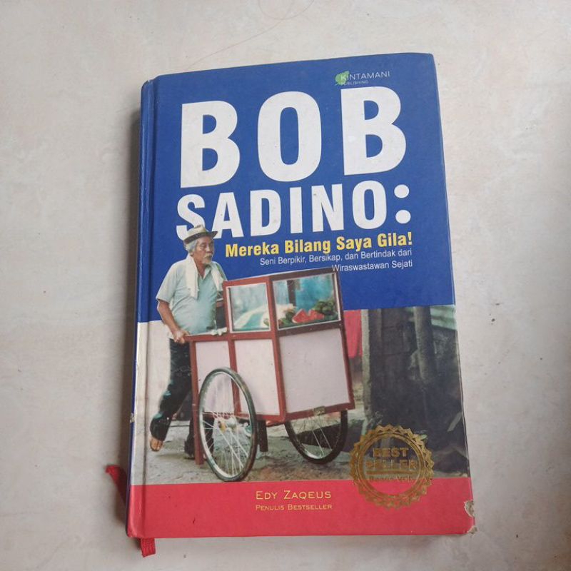 Buku BOB Sadino : mereka bilang saya gila