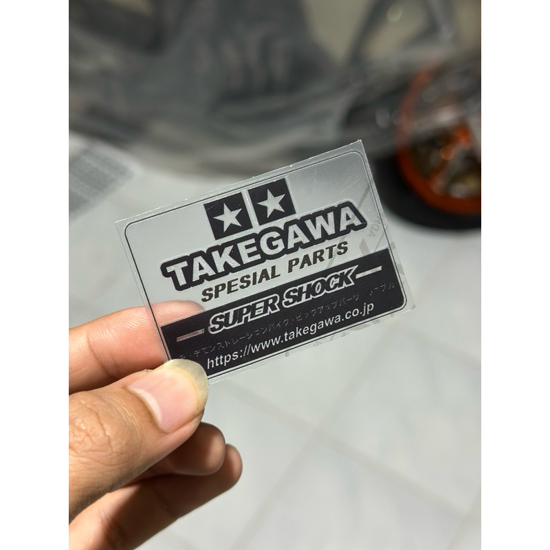 stiker shock takegawa