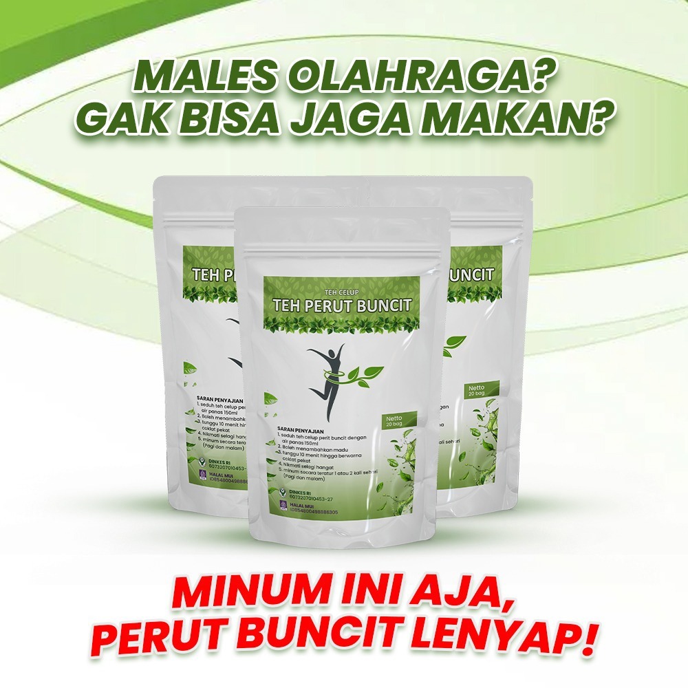 

Teh Perut Buncit isi 20 celup teh alami terlaris