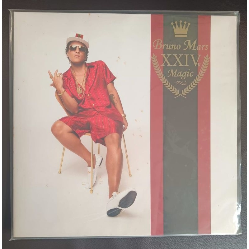 PRELOVED vinyl musik Bruno Mars XXIVK Magic