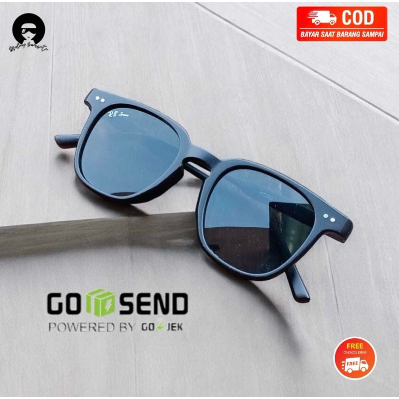 Kacamata Hitam Minus Pria Wanita RbSpace Retro Kacamata Anti Silau Untuk Siang