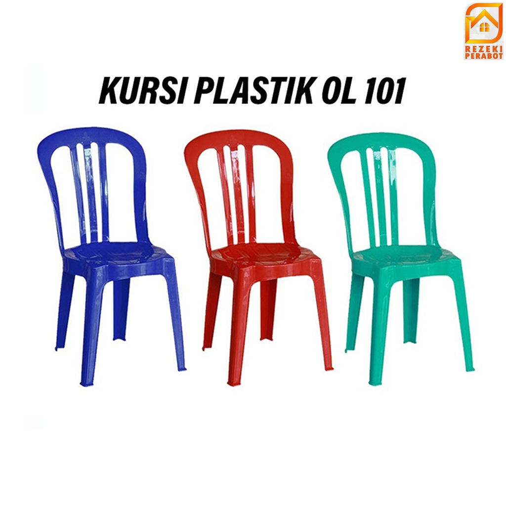 Kursi Plastik Olymplast OL 101 / Kursi Plastik /Kursi Sandaran Plastik