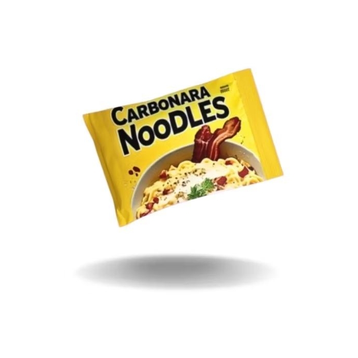 

mie pasta carbonara instant