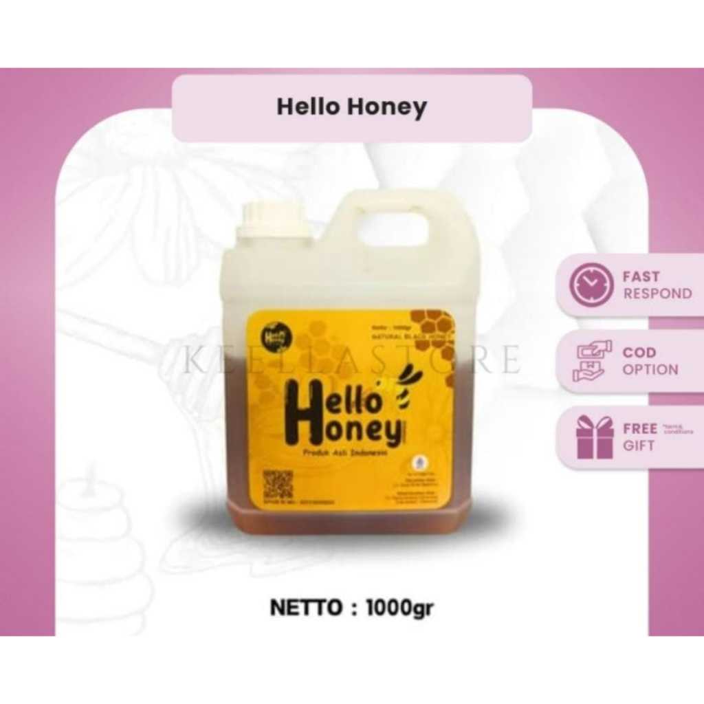 

Madu Hello Honey 1000gram