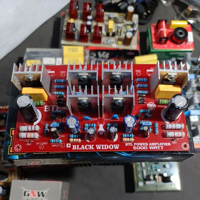 Driver Power Mono BTL Black Widow