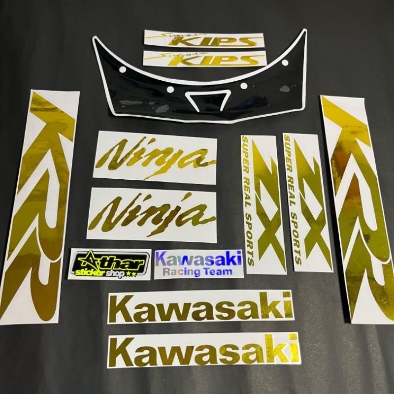 STRIPING NINJA RR OLD 150 CBU STIKER STRIPING ZX VARIASI NINJA ZX RR NINJA CBU