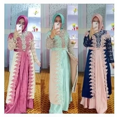 gamis pesta Elizabeth