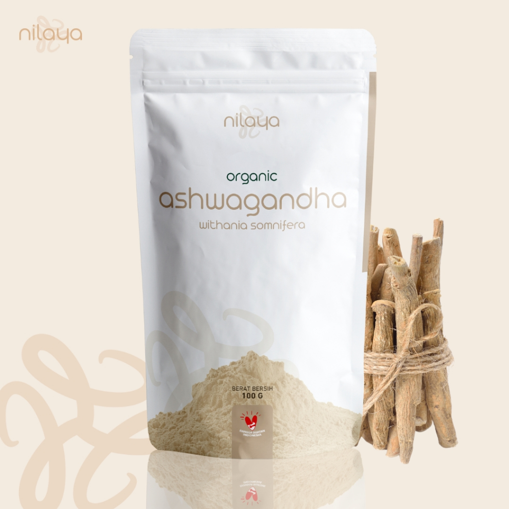 

Organic Ashwagandha powder 100 grams - Stop Stress - Membantu Relaksasi - Meningkatkan kekebalan tubuh