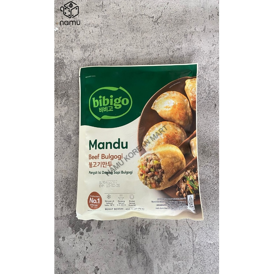

Bibigo Mandu Korean Spicy Chicken 400gr / Pangsit Isi Ayam Pedas / Chicken Mandu / Spicy Chicken Mandu