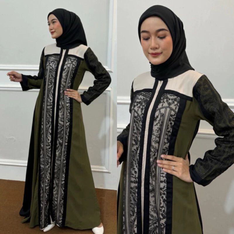 Stella premium dress gamis abaya by 4season