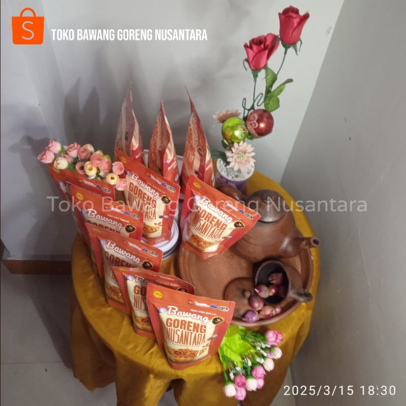 

Bawang Goreng Nusantara @100Gram Paket Hemat 10 Pack