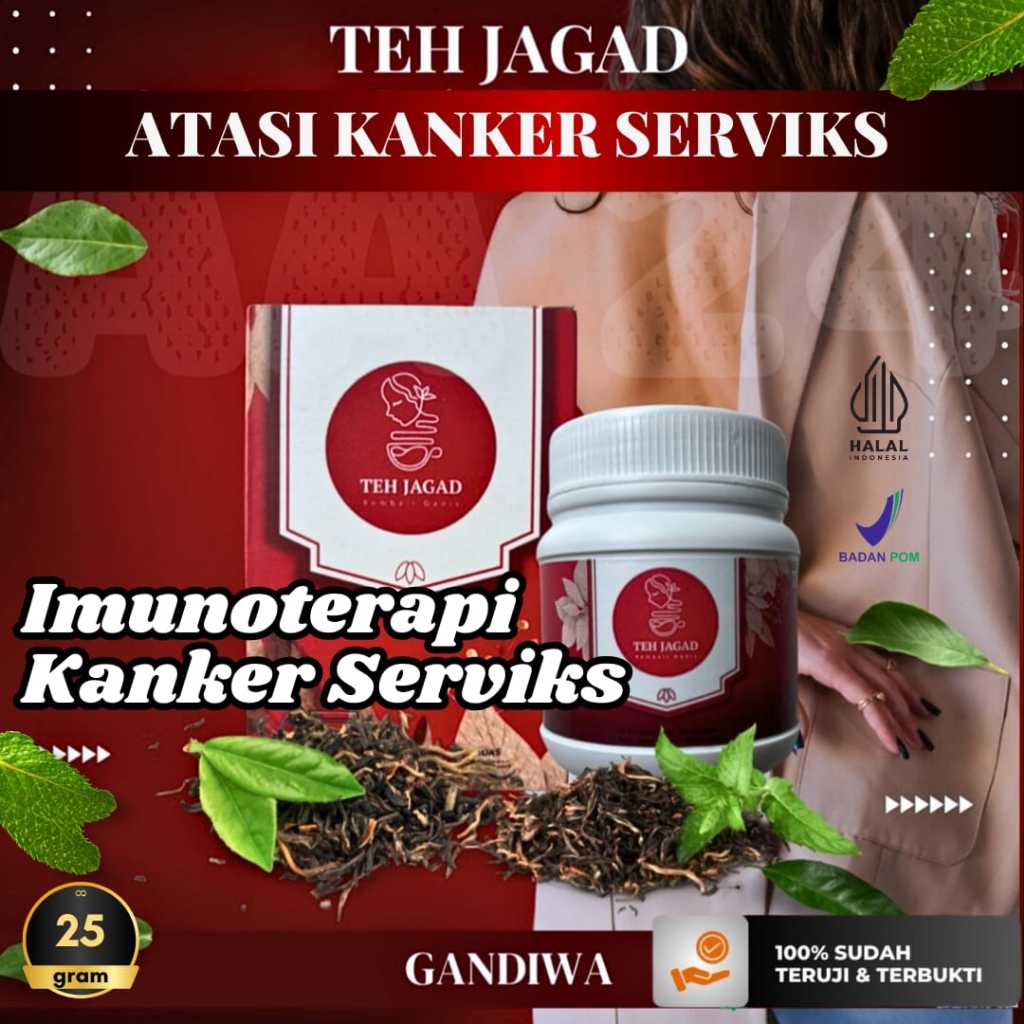 

OBAT HERBAL UNUK KANKER TEH JAGAD Sari rapat Kembali Gadis Atasi kanker Serviks Tumor Polip Rahim Miom Kista Keputihan Tanpa KomoterapiMerawat Dan Menjaga Organ Intim Reproduksi Wanita Bpom