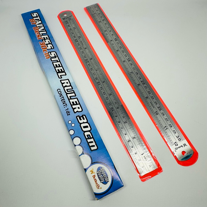 

Penggaris Besi Butterfly 30 cm