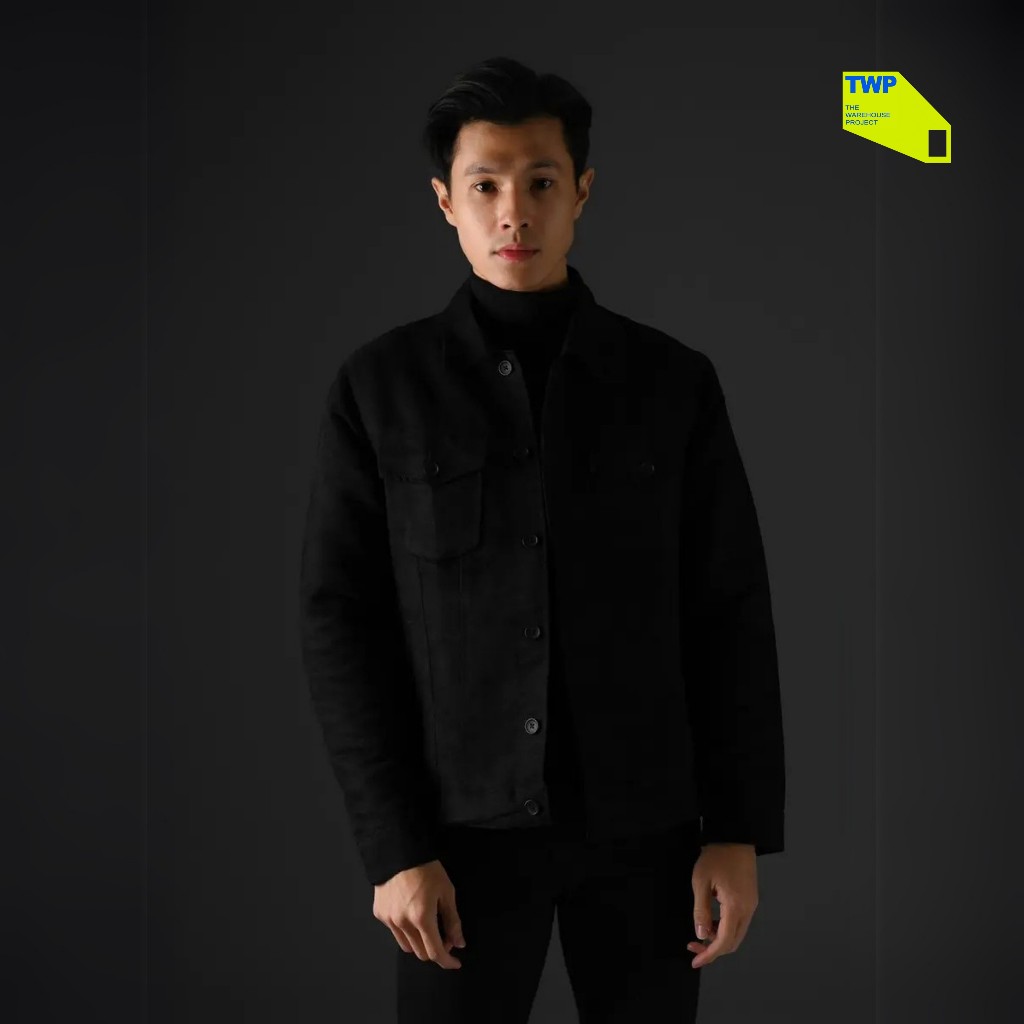 TWP Suede Trucker Jacket Outer Pria Heymale