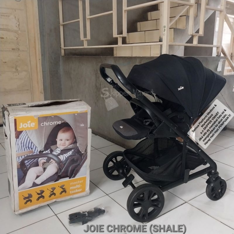 Stroller Stroler JOIE CHROME SHALE mirip NUNA Preloved Second Bekas Used