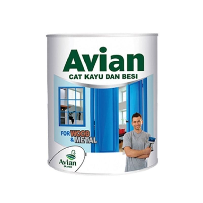 Cat Kayu / Besi Avian 927 Ice Grey 0,9ltr