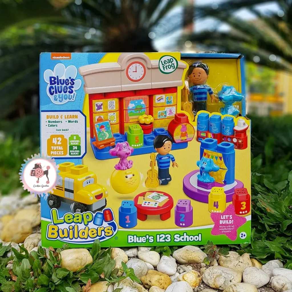 LeapFrog LeapBuilders Blues Clues and You Blue's 123 School