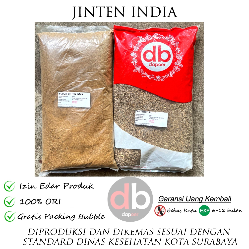 

Cumin Jinten India 1kg