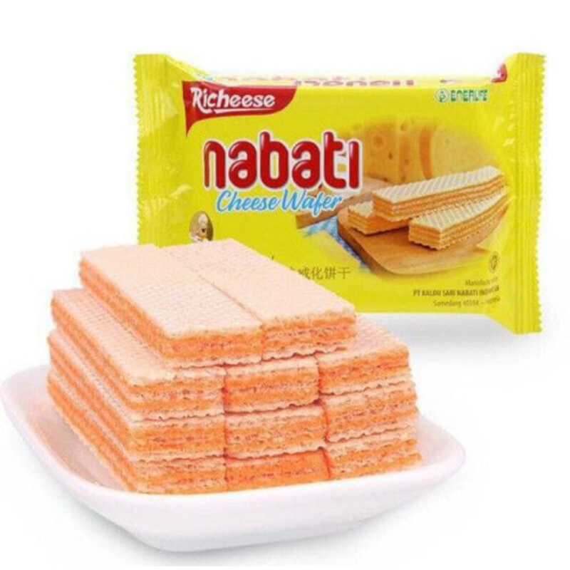 

Nabati Wafer Richeese - Keju Asli, Krim Lebih Nikmat!