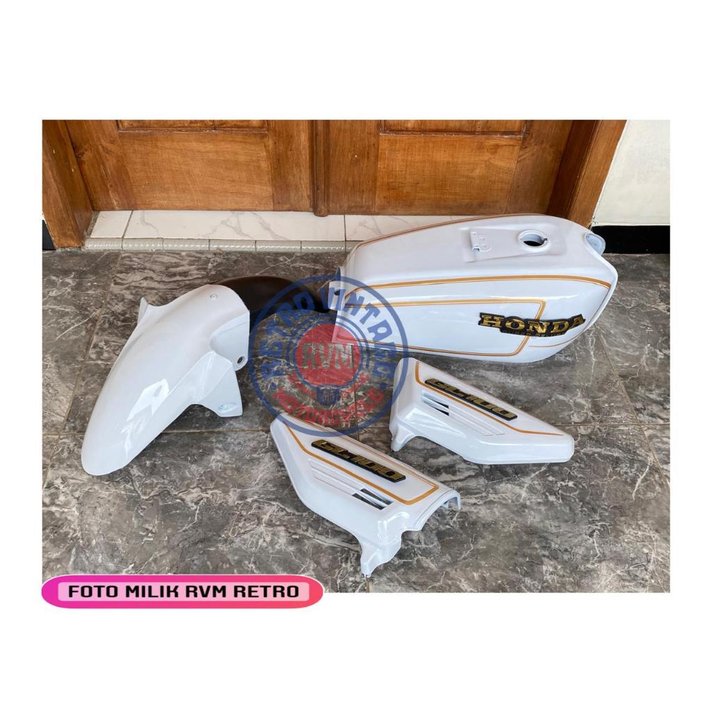 Paket Tangki GL100 Warna Putih Kualitas Super Tangki GL100