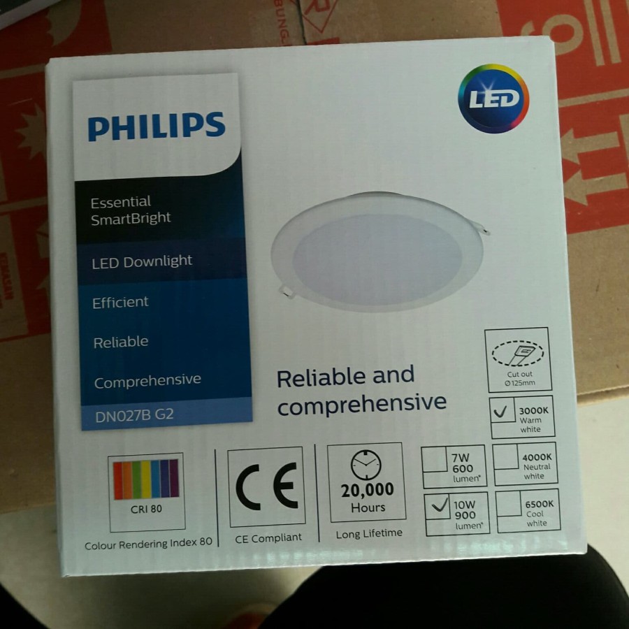 DN027B G2 10W 5" 3000K PHILIPS LED DOWNLIGHT