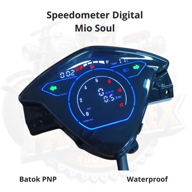 Speedometer spedometer digital mio soul karbu pnp