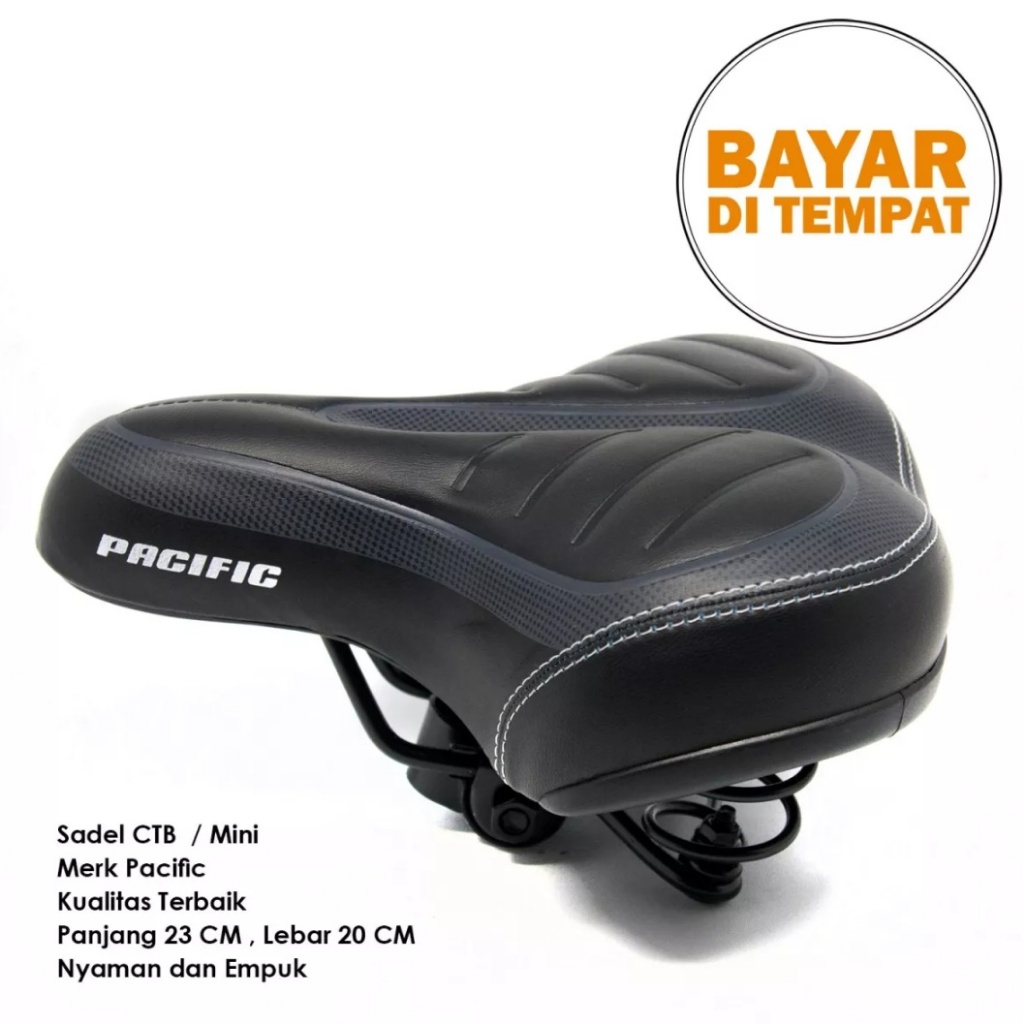 RB Pacific Sadel Jok Sepeda Pacific Empuk Berikut Per Supensi Tahan Banting Sepeda Bmx Lipat Mini