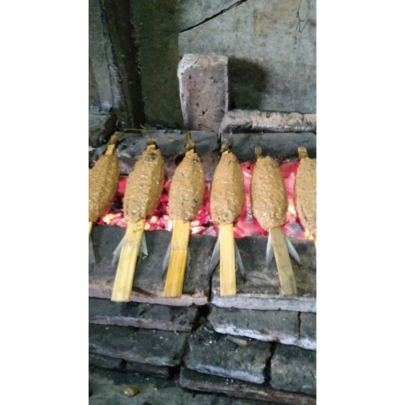 

sate bandeng rasa pedas