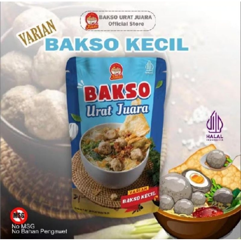 

bakso urat juara varian bakso kecil