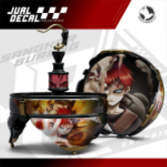 Stiker Sangkar Lovebird Batman Pleci Helopet GARANARUTO Decal Tebok Custom Variasi