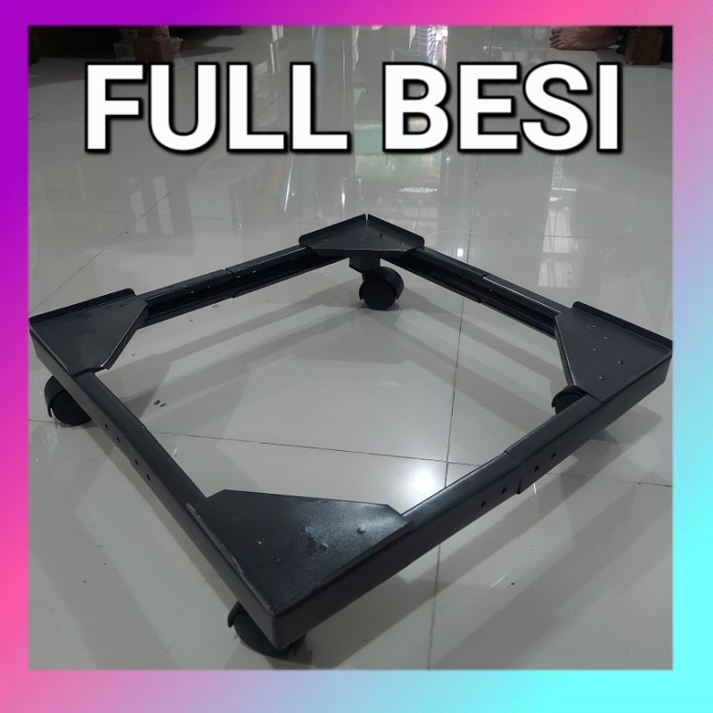 kaki kulkas/kaki mesin cuci besi tebal/roda kulkas besi
