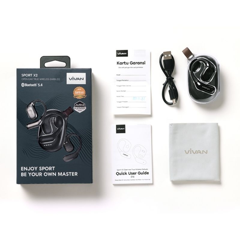 VIVAN SPORT X2 EARBUDS BLUETOOTH 5.4
