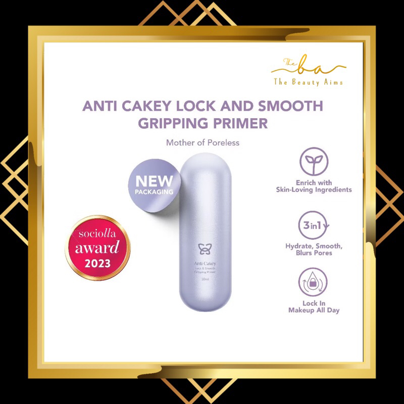 MOP Gripping Primer / Mother Of Pearl Gripping Primer / Anti Cakey Lock & Smooth Gripping Primer